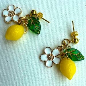 Anthro 🍋 Lemon 🍋 Earrings